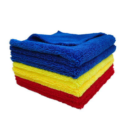Pack serviettes microfibre sans bord 400 g/m