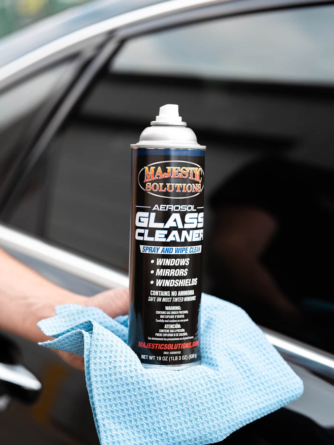 Nettoyant vitres en aerosol sans ammoniaque