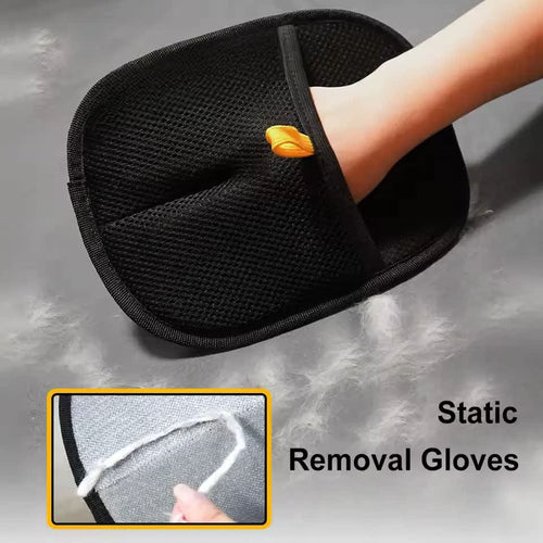 Gants anti-poils pour sieges et animaux